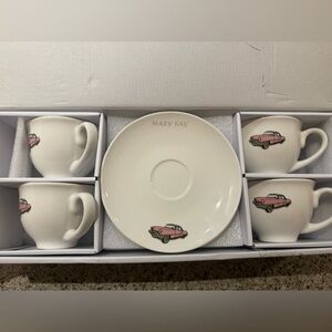 Mary Kay pink Cadillac tea set